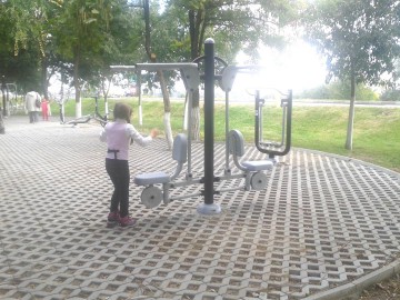 Noul parc din Năvodari, inagurat în stil electoral. Chelaru: „Avem nevoie de Ponta!”